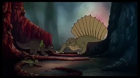 The Land Before Time 1988 Dimetrodon Screen Time Youtube