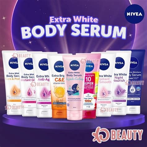 Jual Nivea Body Serum Ml Care Protect Radiant Smooth Instant