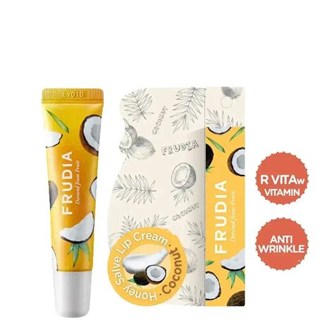 Kem Dưỡng Ẩm Môi Frudia Coconut Honey Salve Lip Cream 10g