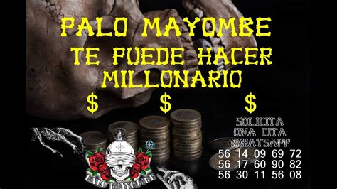 EL PALO MAYOMBE TE HACE MILLONARIO LA MALA AMBICIÓN JUNTO A LA