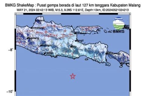 Gempa Magnitudo Guncang Malang Hari Ini Lindu Susulan Di Pacitan