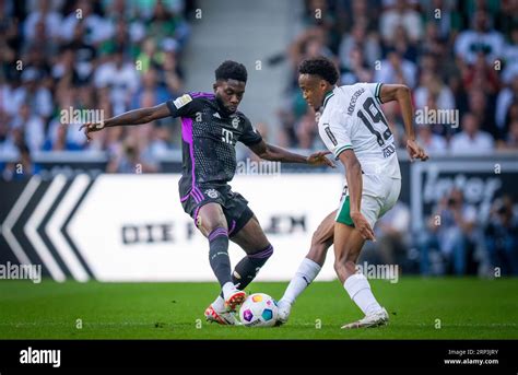 M Nchengladbach Germany Nd Sep Alphonso Davies Muenchen