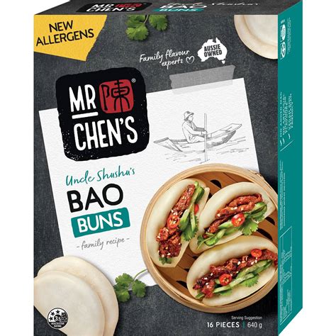 Mr Chens Bao Buns 16 Pack Woolworths