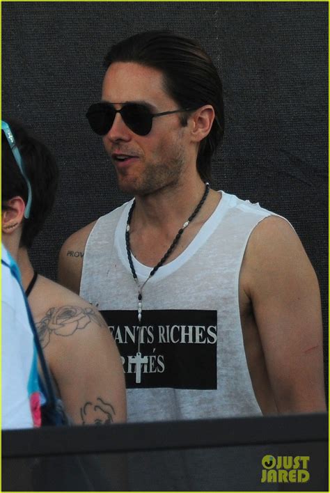 Jared Leto Gets Flirty With Halsey At Coachella Photo 3634491 Coachella Jared Leto Photos