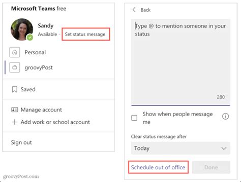 How To Set Up An Out Of Office Message In Microsoft Teams Solveyourtech