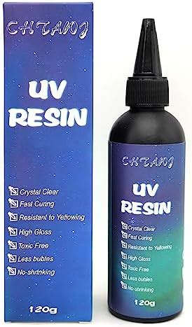 Resina UV Resina Epoxi De Pegamento Transparente Cristalino De 120 G