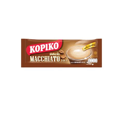 Kopiko Macchiato 3 In 1 Instant Coffee 24g Authentic Thai Product