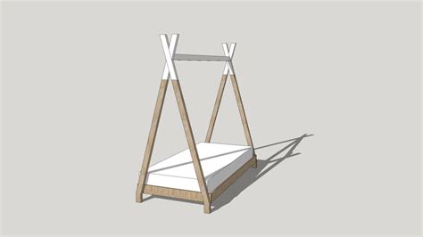 Cama Tipi 3d Warehouse