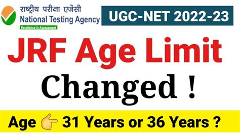 Ugc Net Jrf Age Limit Age Limit For Ugc Net Jrf Assistant