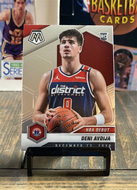 Deni Avdija Panini Mosaic Rc Nba Debut Wizards Nrmt Ebay