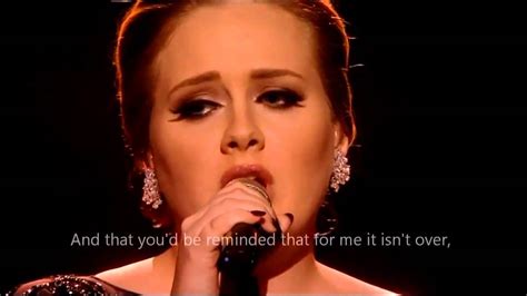 Adele Someone Like You Youtube