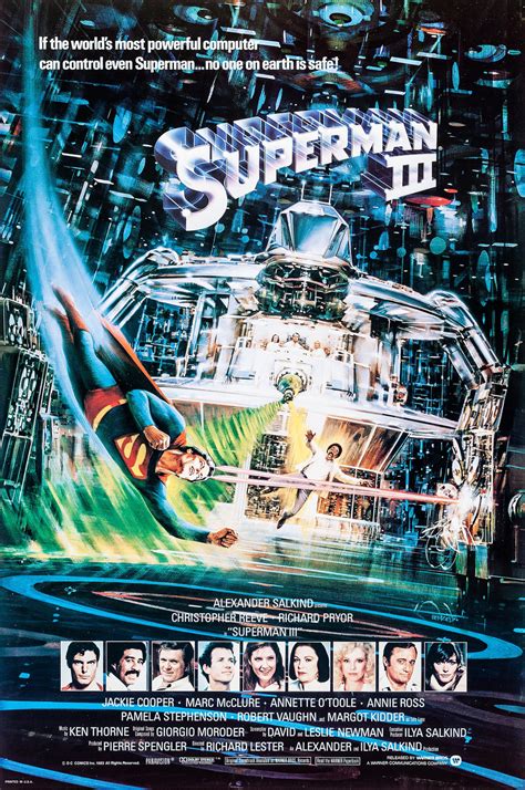 Superman Iii 2 Of 3 Extra Large Movie Poster Image Imp Awards