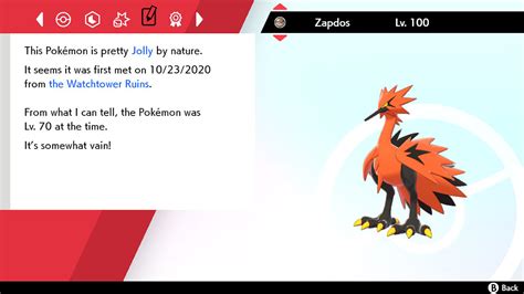 Pokemon Sword And Shield How To Find And Catch Galarian Zapdos Touch