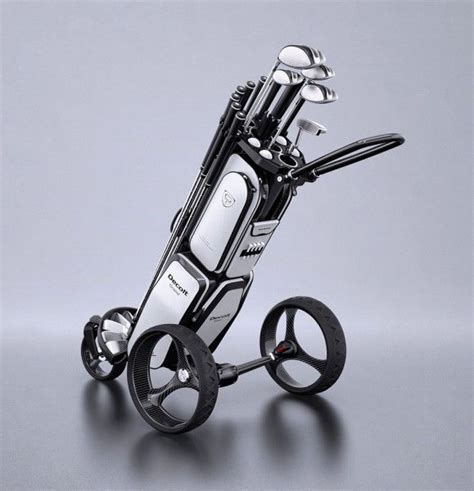 Decolt Golfbagtrolley Kombination Bild 3 골프 제품 제품 디자인