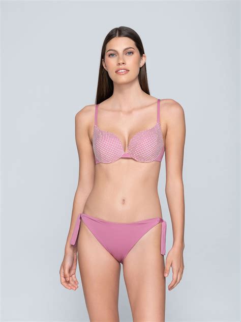 Luna 94124 Bikini Slip με Κορδονάκια Ροζ 94124 Skroutz gr