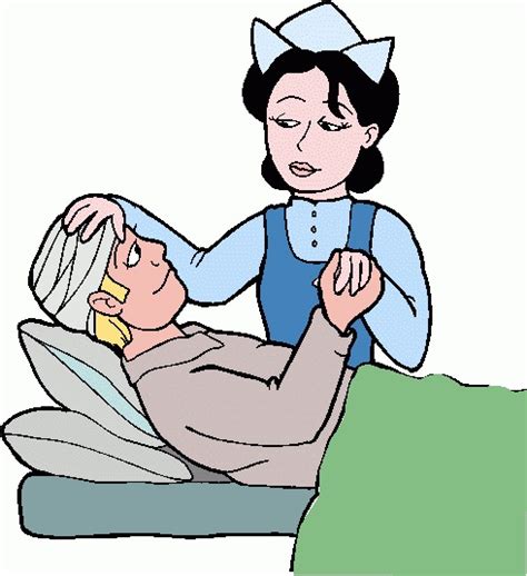 Images Nurse Taking Care Of Patient Cartoon - ClipArt Best