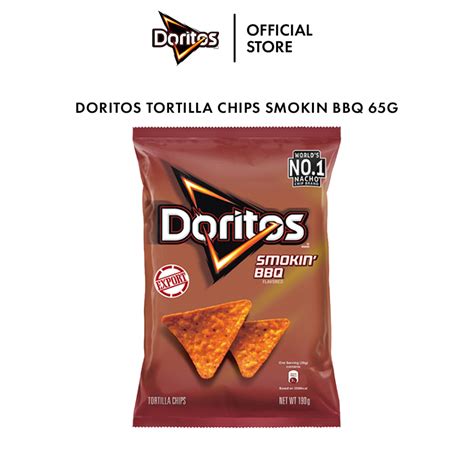 Doritos Tortilla Chips Smokin Bbq 65g Shopee Malaysia