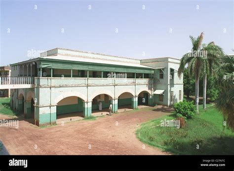 British colonial architecture in Barakat, Wad Madani, Sudan. Sudan ...