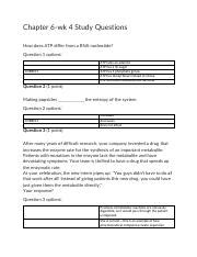 Chapter Wk Study Questions Biol Pdf Chapter Wk Study