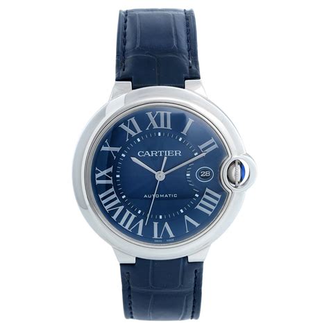 Cartier Ballon Bleu W Z Men S Watch In Karat Stainless Steel