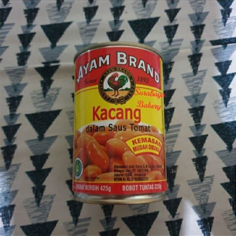 Jual Baked Beans Kacang Panggang Dalam Saus Tomat Ayam Brand 425gr