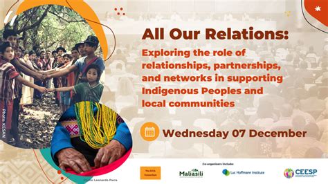 Cop15 Event Explored The Role Of Relationships Partnerships And