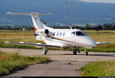 OK VAN Aerotaxi Ltd Embraer EMB 500 Phenom 100 Photo By Marian