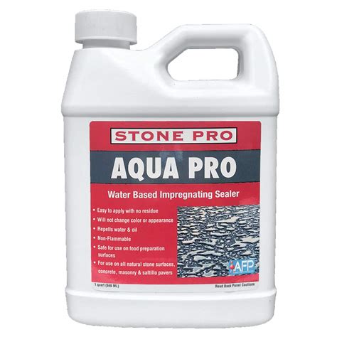 Buy StonePro Aqua Pro Water Based Sealer For Sealing Granite