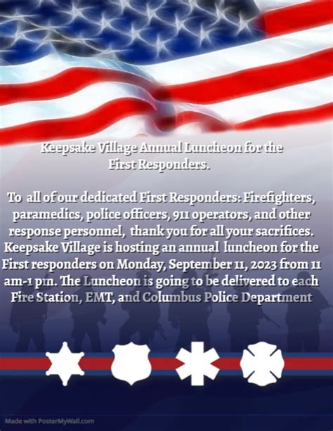 Military And First Responder Discounts Postermywall