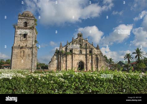 The Unesco World Heritage Paoay St Augustine Church Paoay Ilocos