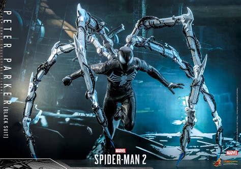 Peter Parker En Black Suit Spider Man 2 Por Hot Toys