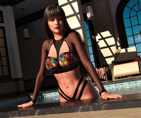 Alaina Bikini For G And G Females Render State