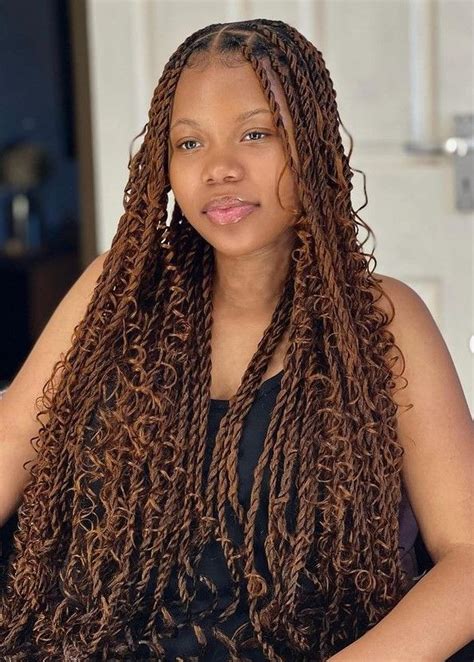 50 Island Twist Braids Hairstyles For Summer 2024 Afrochic In 2024 Braids For Black Hair