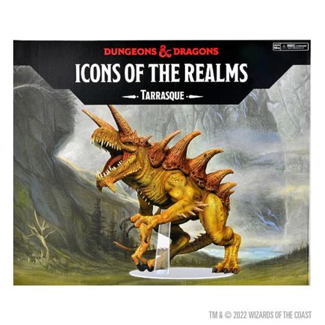 Dungeons And Dragons Icons Of The Realm Gargantuan Tarrasque Premium