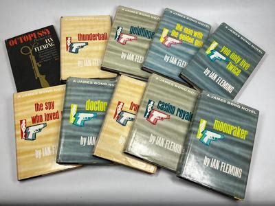 Vintage Ian Flemings 007 James Bond Book Club Editions Goldfinger