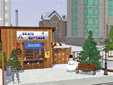 The Sims Resource Ice Rink Park