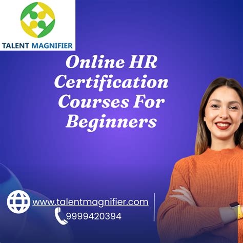 Online Hr Certification Courses For Beginners Talent Magnifier Medium