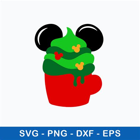 Mouse Ears Hot Cocoa Svg Mickey Mouse Svg Disney Svg Png Inspire