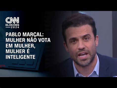 Mulher não vota em mulher a mulher é inteligente diz Marçal durante