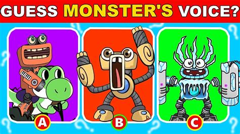 GUESS THE VOICE THE MONSTERS ALL Wubbox YouTube