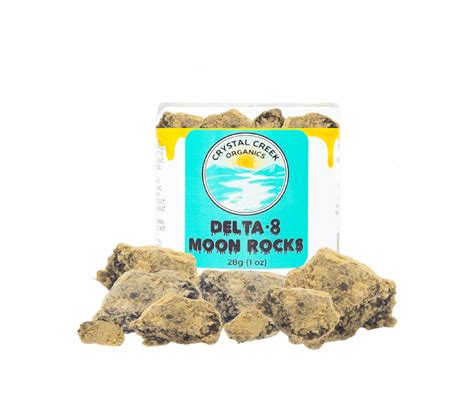 Delta 8 Thc Moonrocks Crystal Creek Organics