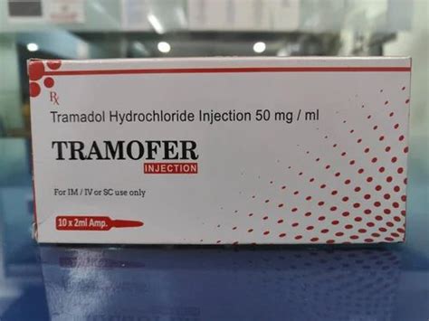 Tramofer HCL Injection 5 W V 1 Ml At 50 Vial In Ankleshwar ID