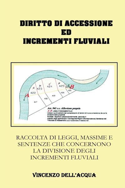 Diritto Di Accessione Ed Incrementi Fluviali Von Vincenzo Dell Acqua