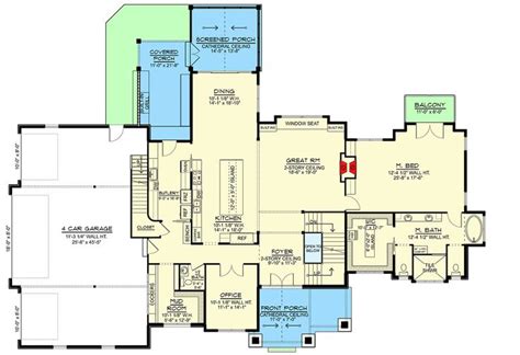 Plan 135250GRA Transitional Tudor House Plan With 4 Car Garage 4158