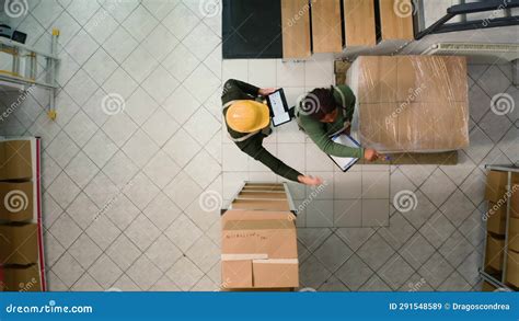 Warehouse Employees Inspecting Stock Video Video Of Cardboard Safety