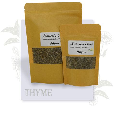 Thyme Tea A Super Herbal Healer Natures Elixir