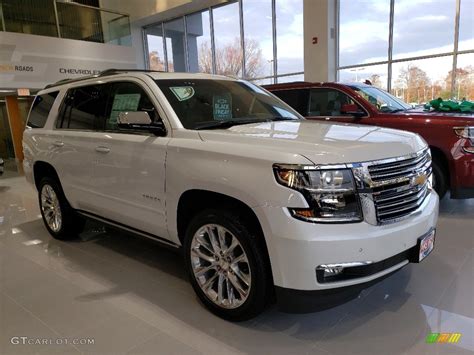 Iridescent Pearl Tricoat 2019 Chevrolet Tahoe Premier 4wd Exterior