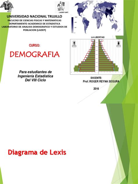 Diagrama De Lexis Población Demografía