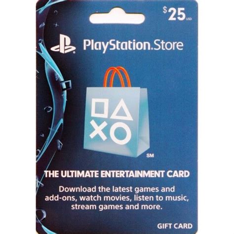 PSN 25 USD Gift Card Fast Delivery PlayStation Store Tarjetas De