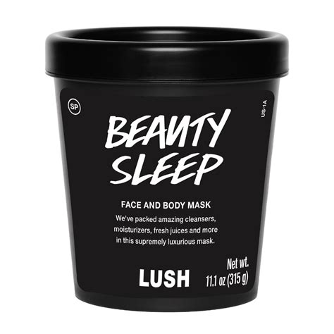 Beauty Sleep Face And Body Mask Lush Cosmetics Lush Cosmetics